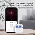 Miniatyrbilde 3 av 11: For AirPods 4 ørepropper Sklisikkert silikonetui Ørepropper Ørepropper - Gul Yellow