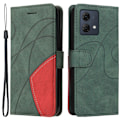 Miniatyrbilde 5 av 10: For Motorola Moto G84 KT Series-1 To-fargets Green