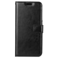 Miniatyrbillede 2 af 5: Crazy Horse Wallet Case for Xiaomi Redmi Note 6 Pro Black