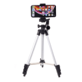 Pikkukuva 2 / 5: Adjustable Tripod Holder with Phone Clamp, Clamp Width: 57-83mm Silver