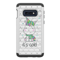 Pikkukuva 1 / 5: Samsung Galaxy S10e Pattern PC TPU Phone Shell - Unicorn Black