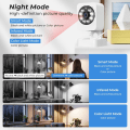 Pikkukuva 7 / 11: Smart Home Security Human Monitor 1080 HD langaton WiFi-kamera White