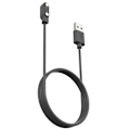 Pikkukuva 3 / 11: Realme TechLife Dizo Watch R/DW2120 Älykellon laturi USB-latauskaapeli Black