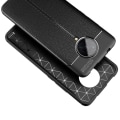 Miniatyrbillede 4 af 6: Litchi Texture Soft TPU Case for Xiaomi Poco F2 Pro - Black Black