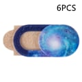 Pikkukuva 1 / 7: 6pcs Anti-spy Computer Camera Protection Slider Anti-Peep Privacy - Starry Sky 1 Blue