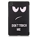 Pikkukuva 3 / 8: Kuvio Kolminkertainen jalustan kansi Lenovo Tab M7 - Don't Touch Me Black