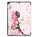 Miniatyrbillede 3 af 8: Apple iPad 10.2 (2019) Pattern PU Trifoldet Stand Tablet-Taske - Skønhed Multicolor
