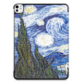 Miniatyrbillede 7 af 7: Til iPad Pro 11 (2024) Etui Tre-fold Stativ Tablet Cover - Painting Multicolor