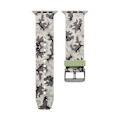 Miniatyrbild 5 av 7: Silicone klockrem för Apple Watch 4 44mm, 3/2/1 42mm - Grey Camouflage multifärg