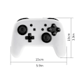 Miniatyrbillede 11 af 11: Kompatibel med Nintendo Switch Pro Controller Case Silikone - Rød Red
