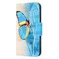 Miniatyrbillede 4 af 7: Til Samsung Galaxy A25 tegnebogstativetui mønstertelefoncover Multicolor