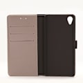 Pikkukuva 4 / 4: Sony Xperia X Crazy Horse Texture Lompakko Nahkakansi Beige Beige