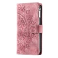 Miniatyrbillede 3 af 7: Til Samsung Galaxy A26 / A16 tegnebogscover Cover Shell Mandala Blomstermønster Pink