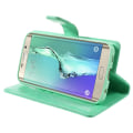 Miniatyrbild 5 av 11: Mercury Goospery Blue Moon till Samsung Galaxy S6 Edge MINT Grön
