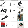 Miniatyrbillede 3 af 10: 54-i-1 tilbehør til GoPro Hero 12 11 10 9 Masser af gode ting Black