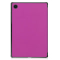 Pikkukuva 5 / 9: Kolminkertainen telinekotelo Samsung Galaxy Tab A8 10.5" (2021) - violetti Purple