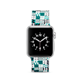 Pikkukuva 4 / 6: Silicone Watchband for Apple Watch 4 44mm, Series 3 / 2 / 1 42mm - Triangle Multicolor