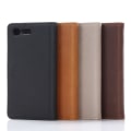 Miniatyrbilde 2 av 11: Retro Lommebok Stativ Etui for Sony Xperia X Compact - Svart Black