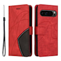Miniatyrbillede 1 af 10: Til Google Pixel 9 Pro XL KT-serie-1 dobbeltfarve etui Red