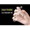 Pikkukuva 3 / 10: Samsung Galaxy S6 EDGE Slimmat TPU skal TRANSPARANT Transparent