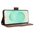 Miniatyrbilde 5 av 7: Wallet case Case Cover for Samsung Galaxy S25 Edge Brown