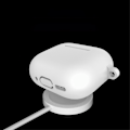 Miniatyrbilde 4 av 6: For AirPods 4 5 stk Tilbehør Veske Oppbevaringsboks Halsstropp Hodetelefonholder Nøkkelring - Grå Grey