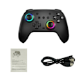 Miniatyrbilde 3 av 11: Kompatibel med Nintendo Switch Pro Wireless Game Controller Bluetooth Gamepad Controller Black