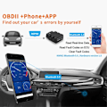 Miniatyrbillede 9 af 11: KONNWEI Bluetooth ELM327 OBD2 IOS Android diagnostisk værktøj Black