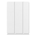 Pikkukuva 1 / 8: Apple iPad 10.2 2021/2020/2019 Kolminkertainen jalusta tablettikotelo - valkoinen White