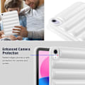 Miniatyrbild 7 av 8: För iPad 10.9 (2022) Candy Color TPU - Vit Vit