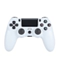 Pikkukuva 1 / 3: Langaton PS4-peliohjain, jossa kaiutin ja stereokuulokeliitäntä - valkoinen White