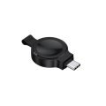 Miniatyrbillede 1 af 9: Trådløs USB-C hurtig magnetisk oplader til Apple Watch Series 1-8 Black
