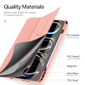 Miniatyrbild 4 av 10: DUX DUCIS Domo iPad Pro 13 (2024) fodral Tri-Fold - Rosa Rosa