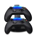 Pikkukuva 3 / 7: OIVO Xbox One Controll Dual USB -ohjaimen lataustelakka Black