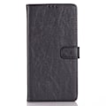 Miniatyrbillede 1 af 5: Retro Wallet Stand Case for Huawei P40 Lite - Black Black