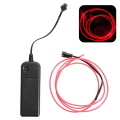 Miniatyrbillede 7 af 10: 131cm Scooter Ambient Light Battery Powered Rope Lights - Red Red