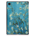 Pikkukuva 2 / 8: Kolminkertainen telinekotelo Samsung Galaxy Tab A8 10.5" (2021) - Blossom Multicolor