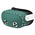 Pikkukuva 7 / 10: Meta Quest 3S -suojakotelolle, VR-kuulokemikrofonille, silikonisuoja Green