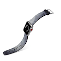 Pikkukuva 3 / 5: Silicone Watchband for Apple Watch 4 40mm, Series 3 / 2 / 1 38mm - Grey Triangle Multicolor
