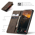 Miniatyrbillede 2 af 6: CASEME Retro Pung Taske til Samsung Galaxy S25+ (S25 Plus) Brown