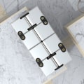 Miniatyrbilde 3 av 7: Fidget Toy Stress Relaxation Infinite Cube Flip Cube Blå Blue