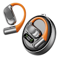 Miniatyrbillede 1 af 11: 144 Sprog Oversættelse Oversætter Smart Oversætter Headset Bluetooth Realtid - Sort Black