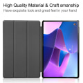 Miniatyrbilde 4 av 10: Tri-fold Stativ Tablettveske for Lenovo Tab P12 Pro - Svart Black