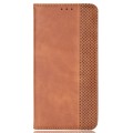 Pikkukuva 5 / 6: Lompakkoteline Käännettävä puhelinkotelo Samsung Galaxy A35 Brown