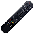 Miniatyrbillede 3 af 3: TV fjernbetjening Erstatning for AKB76039904 Til LG TV Black