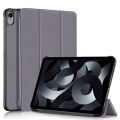 Miniatyrbillede 1 af 10: Trifoldet stativetui til iPad 10.9 (2022) Tabletcover - Grå Grey