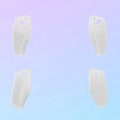 Miniatyrbild 3 av 4: Silikon Skal Fodral för PS5 Portal Höger och vänster - Transparent Transparent