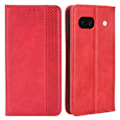 Miniatyrbillede 1 af 6: Til Google Pixel 8a Stand Phone Case Fuld Protection Pung Cover Red