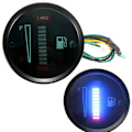 Pikkukuva 8 / 8: Moottoripyörän modifioitu polttoainemittari 52MM 12V DC Universal LED-näyttömittari Black