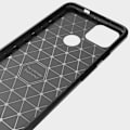 Miniatyrbild 8 av 8: Google Pixel 5a Karbon fiber Texture Skal - Svart Svart